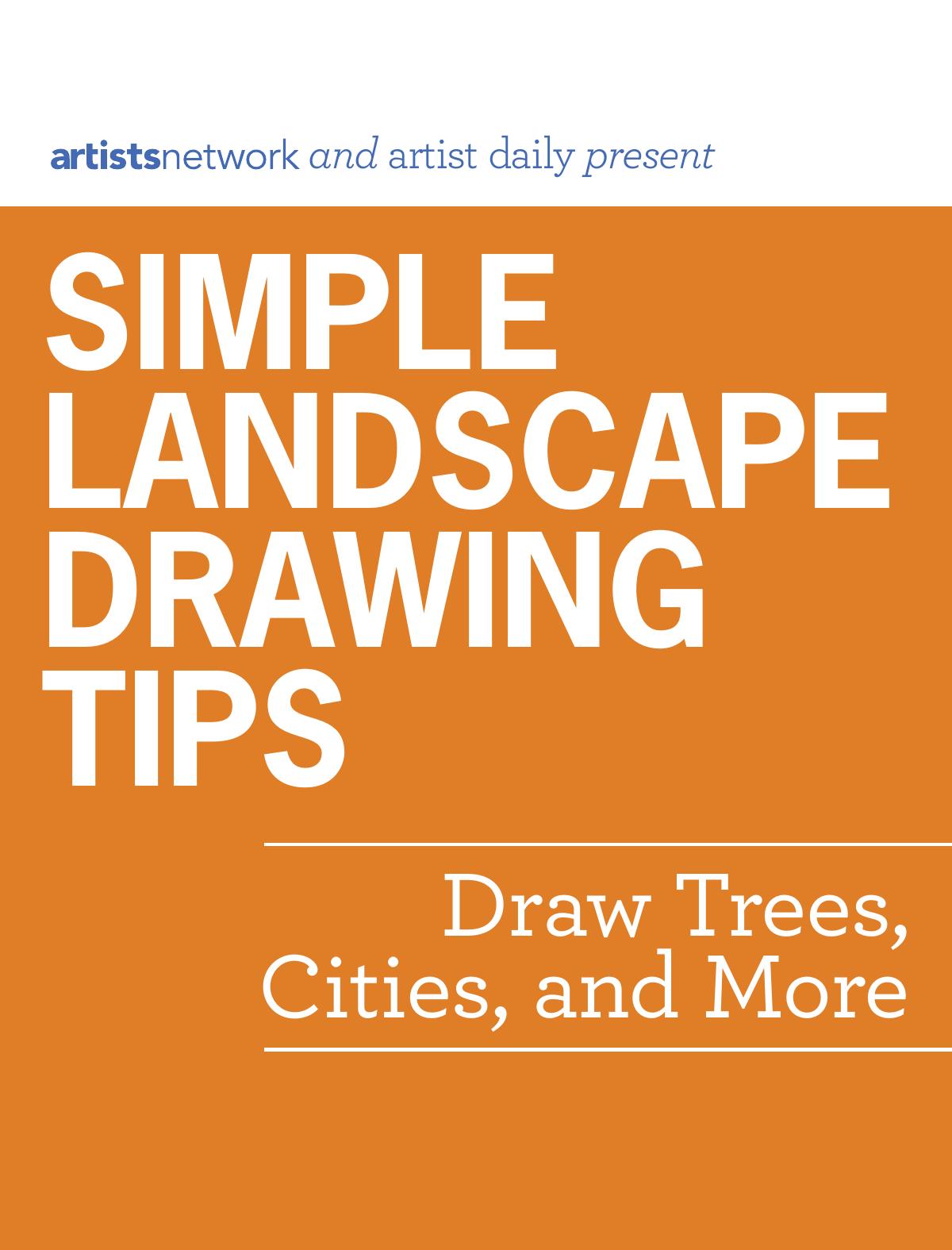 Simple landscape drawing tips